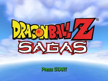 Dragon Ball Z Sagas (USA) screen shot title